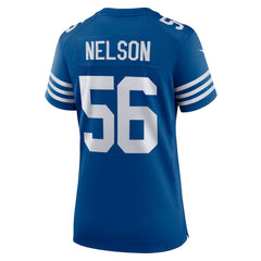 Quenton Nelson Indianapolis Colts Women's Alternate Game Jersey Royal