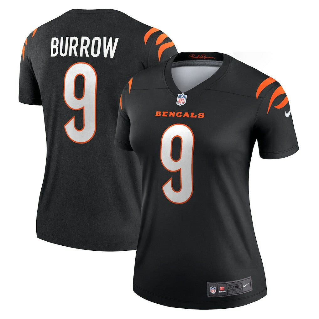 Joe Burrow Cincinnati Bengals Women's Legend Player Performance Top Black