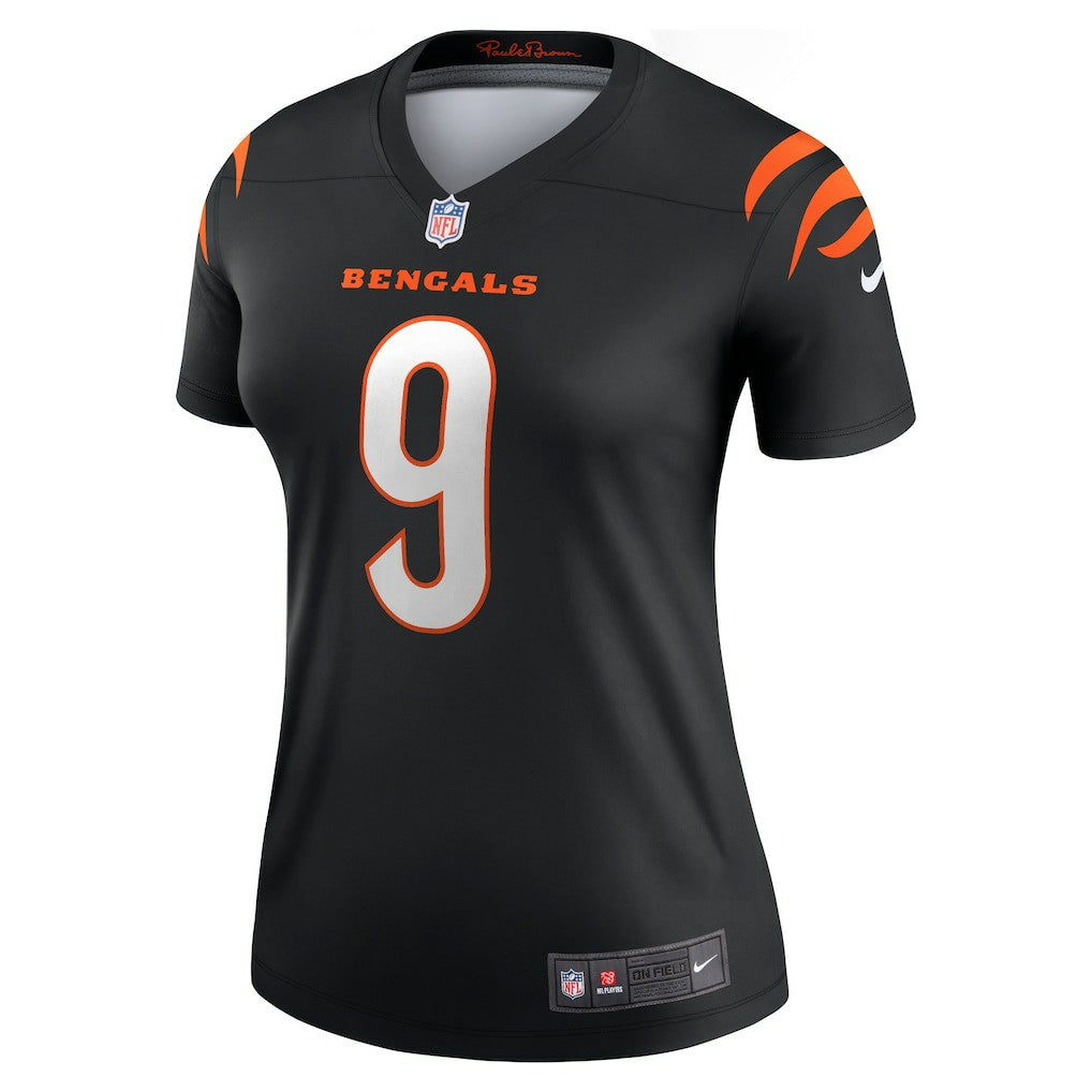 Joe Burrow Cincinnati Bengals Women's Legend Player Performance Top Black
