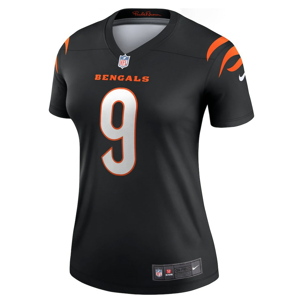 Joe Burrow Cincinnati Bengals Women's Legend Player Performance Top Black