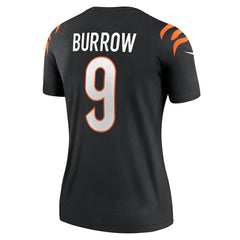 Joe Burrow Cincinnati Bengals Women's Legend Player Performance Top Black