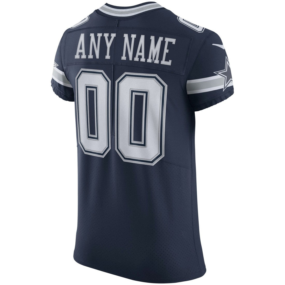 Dallas Cowboys Vapor Elite Custom Jersey Navy