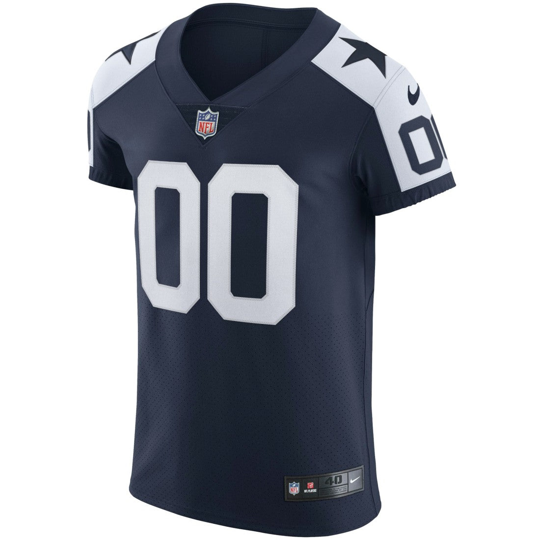 Dallas Cowboys Alternate Vapor Elite Custom Jersey Navy