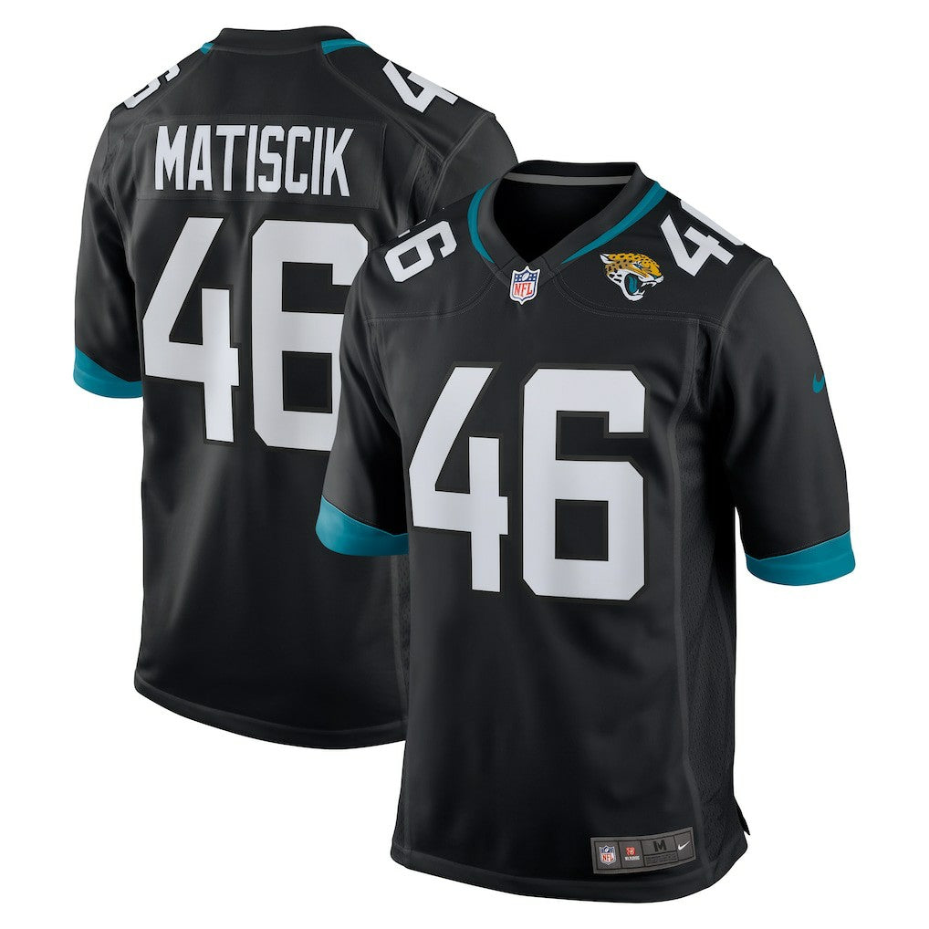 Ross Matiscik Jacksonville Jaguars Alternate Game Jersey Black