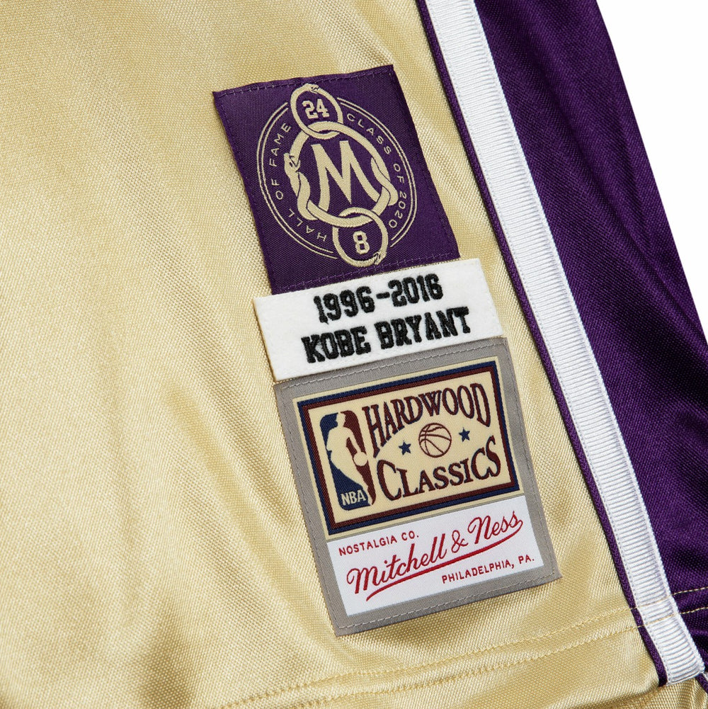 Kobe Bryant Los Angeles Lakers Hall of Fame Class of 2020 #8 Authentic Jersey Gold