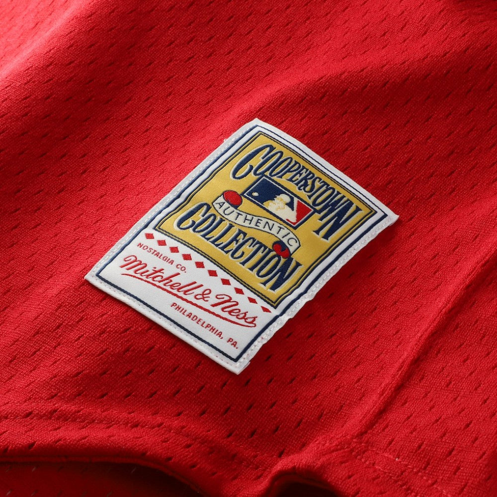 Pete Rose Cincinnati Reds Mitchell & Ness Authentic Batting Practice Jersey - Red Jerseys