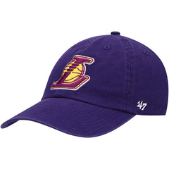 Los Angeles Lakers '47 Core Logo Clean Up Adjustable Hat Purple