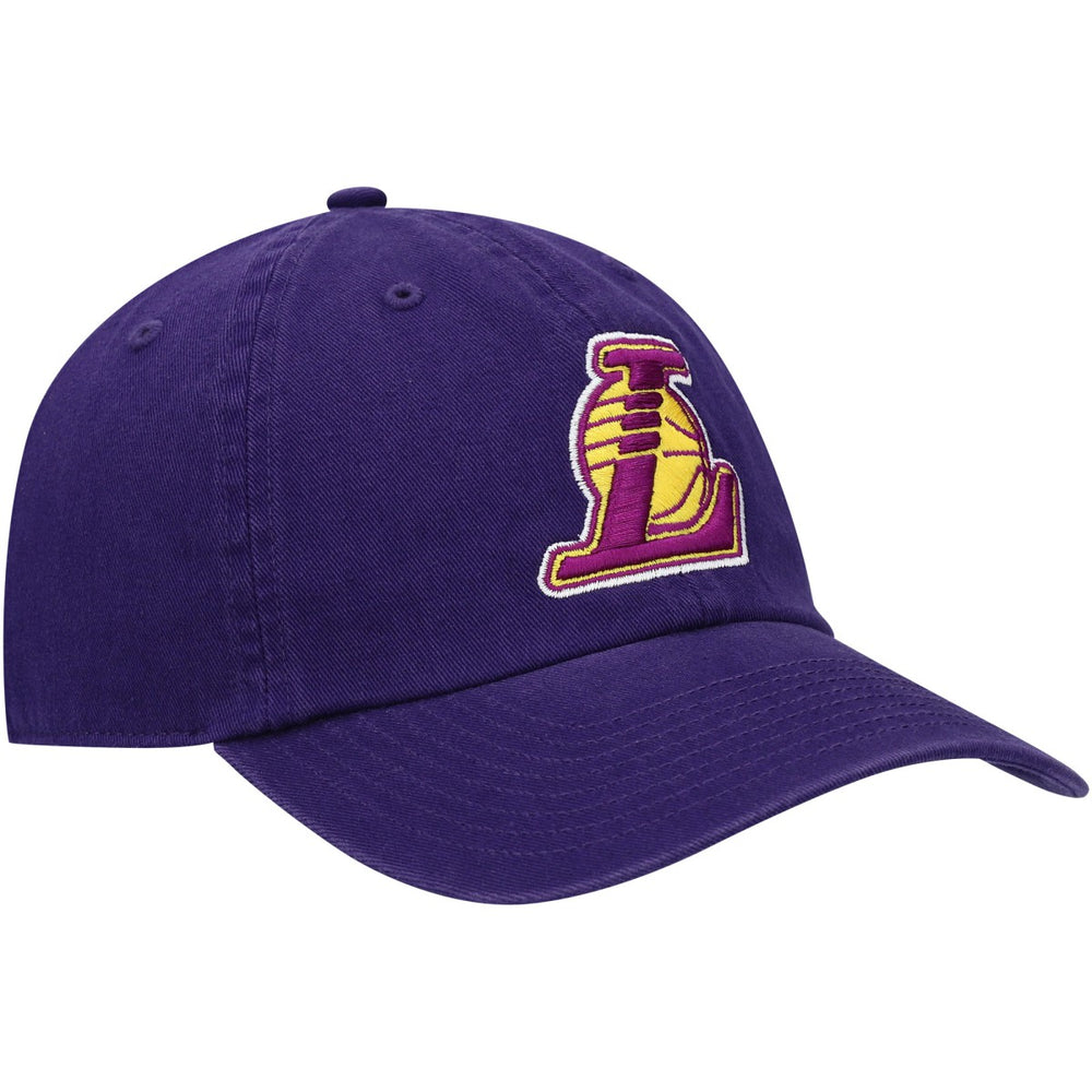 Los Angeles Lakers '47 Core Logo Clean Up Adjustable Hat Purple