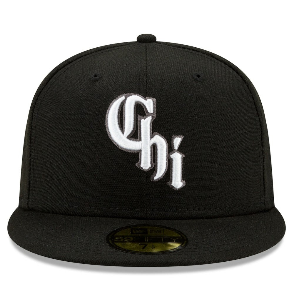 Chicago White Sox New Era 2021 City Connect 59FIFTY Fitted Hat - Black Hats