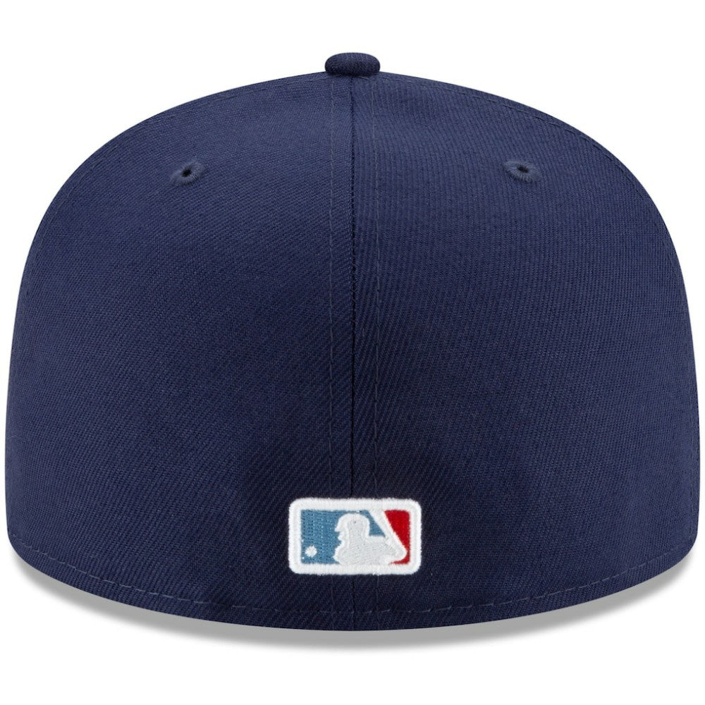 Chicago Cubs New Era 2021 City Connect 59FIFTY Fitted Hat - Navy/Light Blue Hats