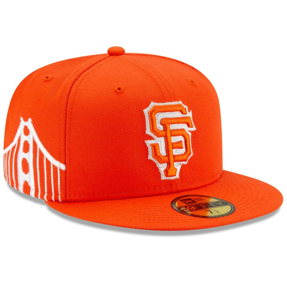 San Francisco Giants New Era 2021 City Connect 59FIFTY Fitted Hat - Orange Hats