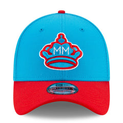 Miami Marlins New Era 2021 City Connect 39THIRTY Flex Hat - Blue/Red Hats