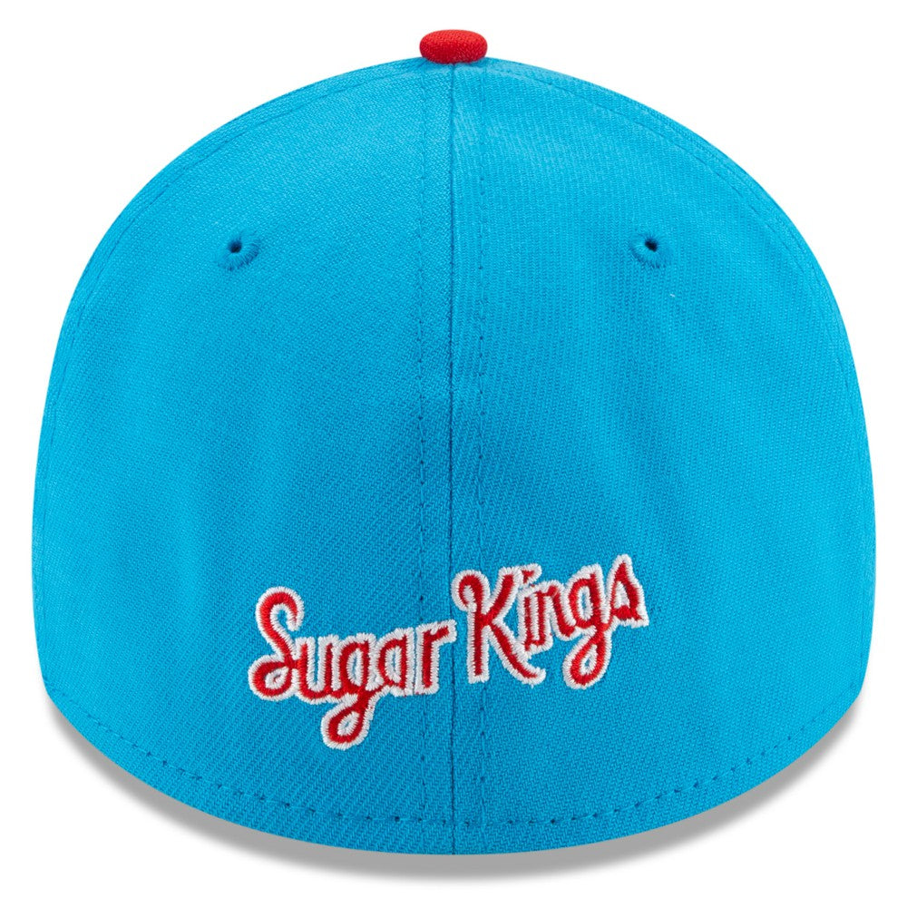 Miami Marlins New Era 2021 City Connect 39THIRTY Flex Hat - Blue/Red Hats