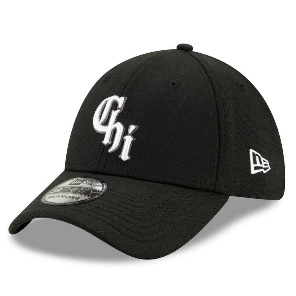 Chicago White Sox New Era 2021 City Connect 39THIRTY Flex Hat - Black Hats