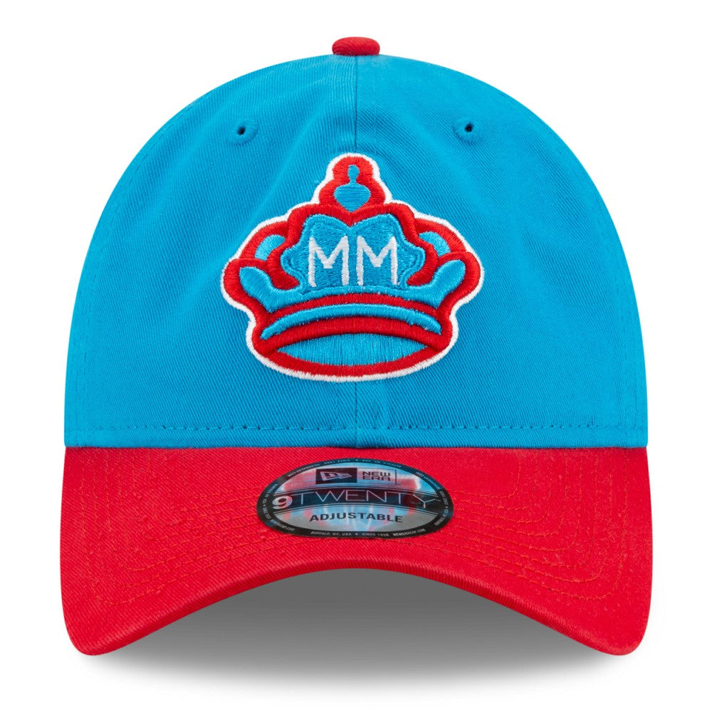 Miami Marlins New Era 2021 City Connect 9TWENTY Adjustable Hat - Blue/Red Hats