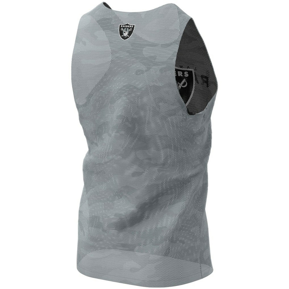Las Vegas Raiders FOCO Reversible Mesh Tank Top Black/Gray