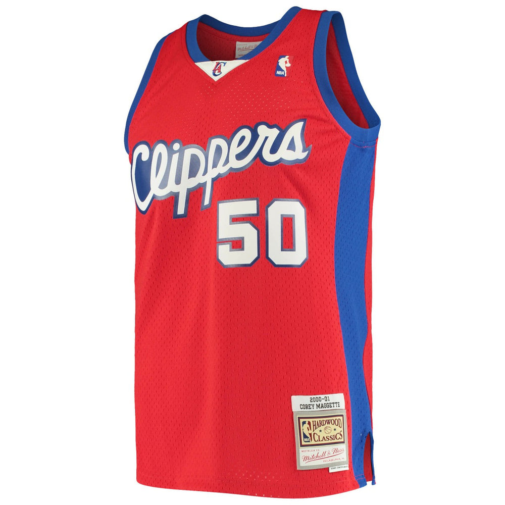 Corey Maggette LA Clippers 2000/01 Hardwood Classics Swingman Jersey Red