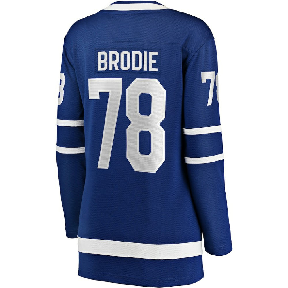 NHL TJ Brodie Toronto Maple Leafs Fanatics Women's Breakaway Player Jersey - Blue