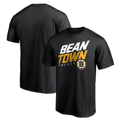 NHL Boston Bruins Core Hometown T-Shirt - Black