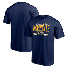 NHL Nashville Predators Core Hometown T-Shirt - Navy