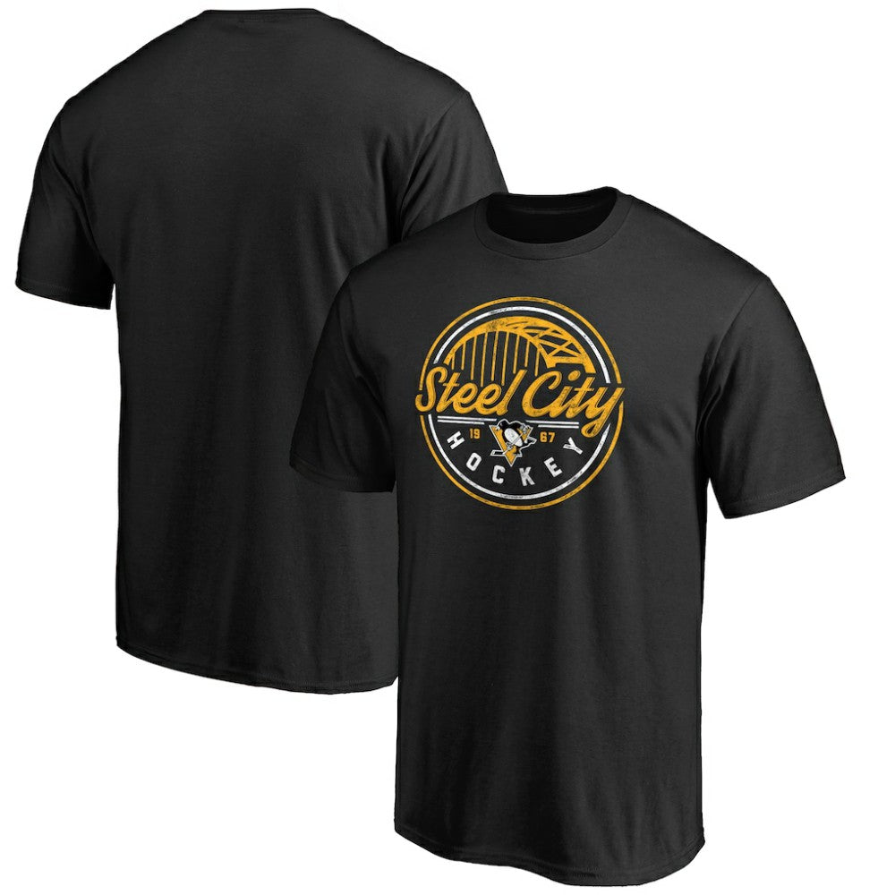 NHL Pittsburgh Penguins Core Hometown T-Shirt - Black