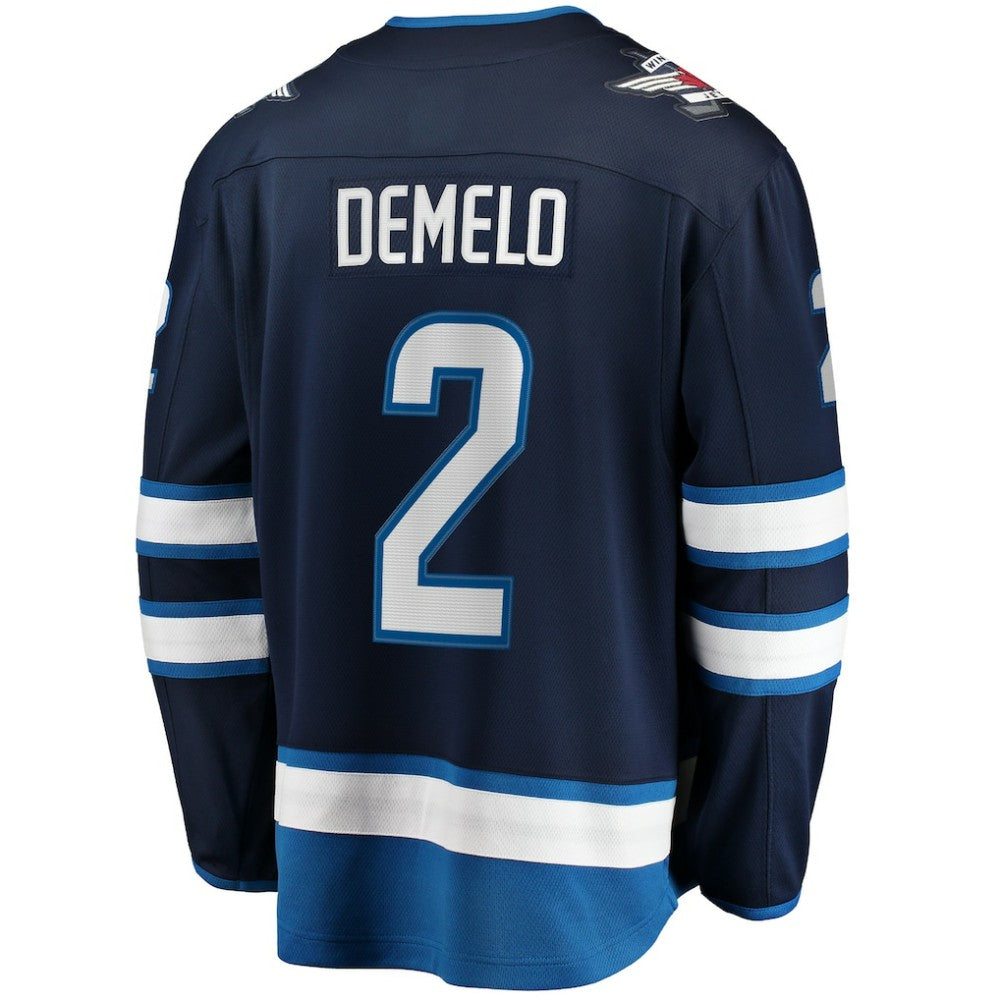 NHL Dylan DeMelo Winnipeg Jets Fanatics Breakaway Player Jersey - Navy