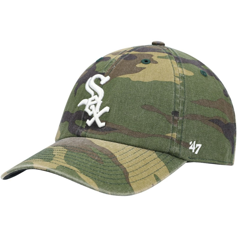 Chicago White Sox '47 Team Clean Up Adjustable Hat - Camo Hats