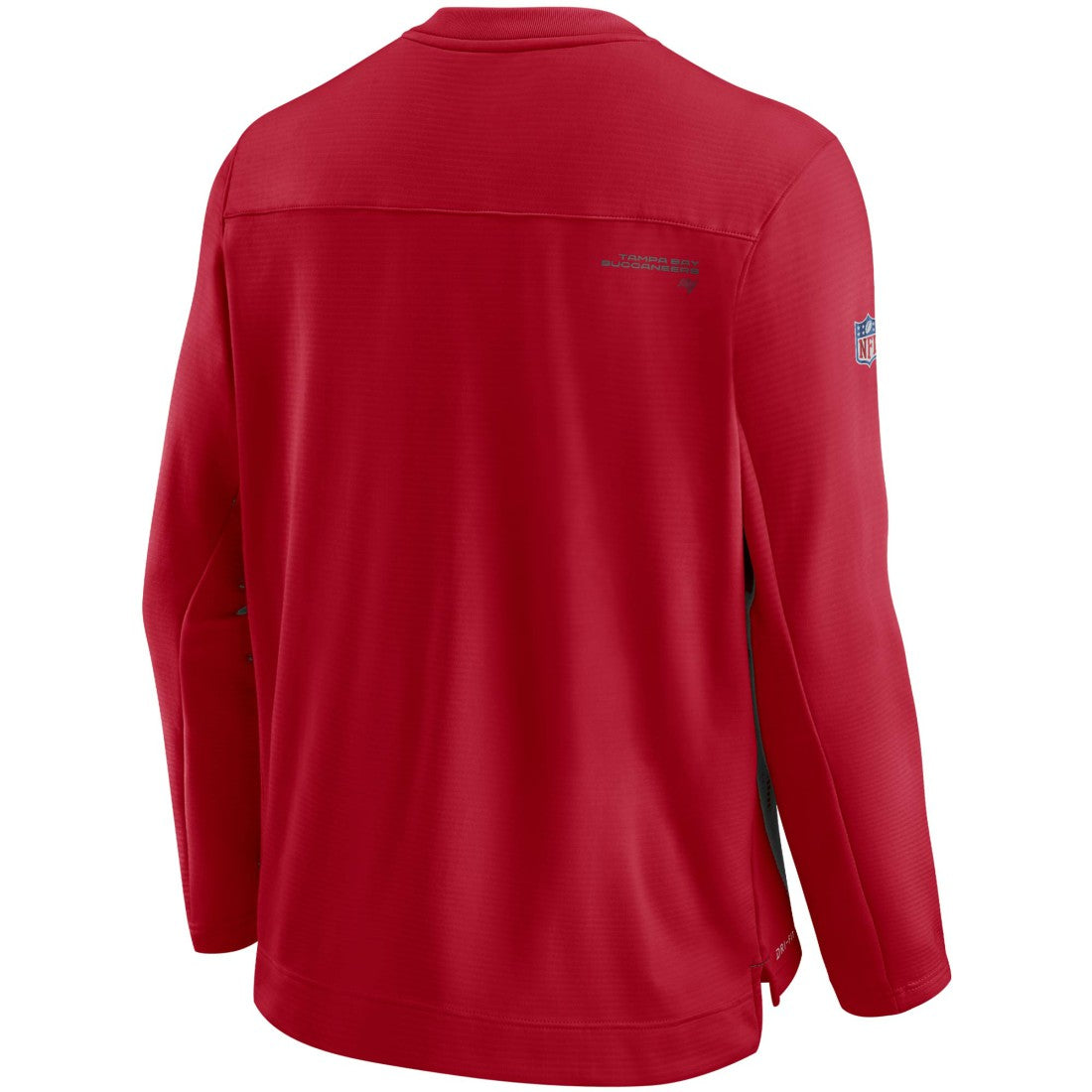 Tampa Bay Buccaneers Sideline Team Performance Pullover Sweatshirt Red