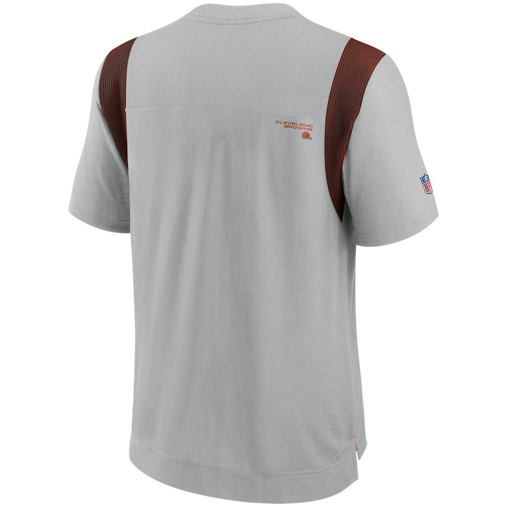 Cleveland Browns Sideline Player UV Performance T-Shirt Gray