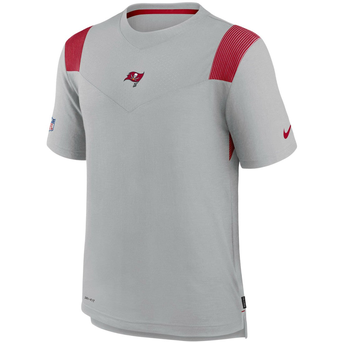 Tampa Bay Buccaneers Sideline Player UV Performance T-Shirt Gray