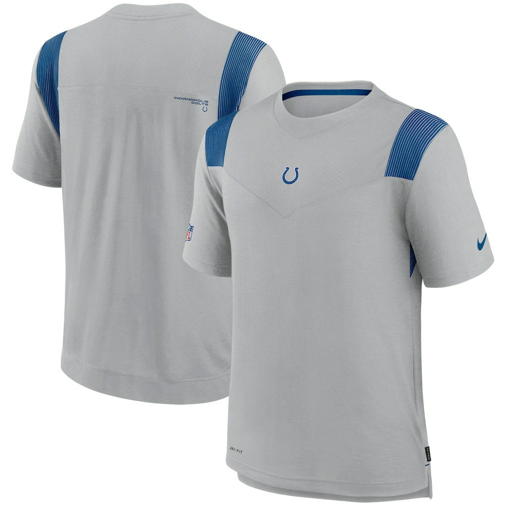 Indianapolis Colts Sideline Player UV Performance T-Shirt Gray