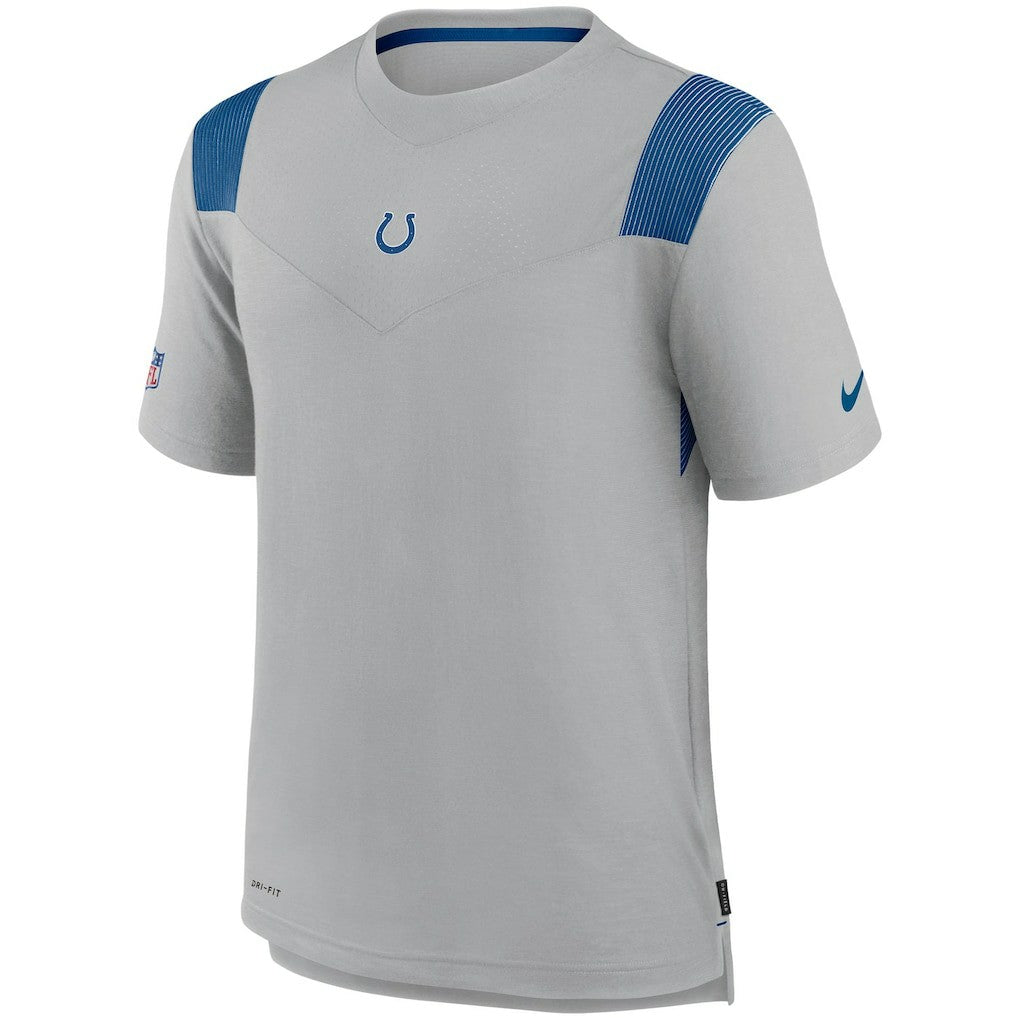 Indianapolis Colts Sideline Player UV Performance T-Shirt Gray