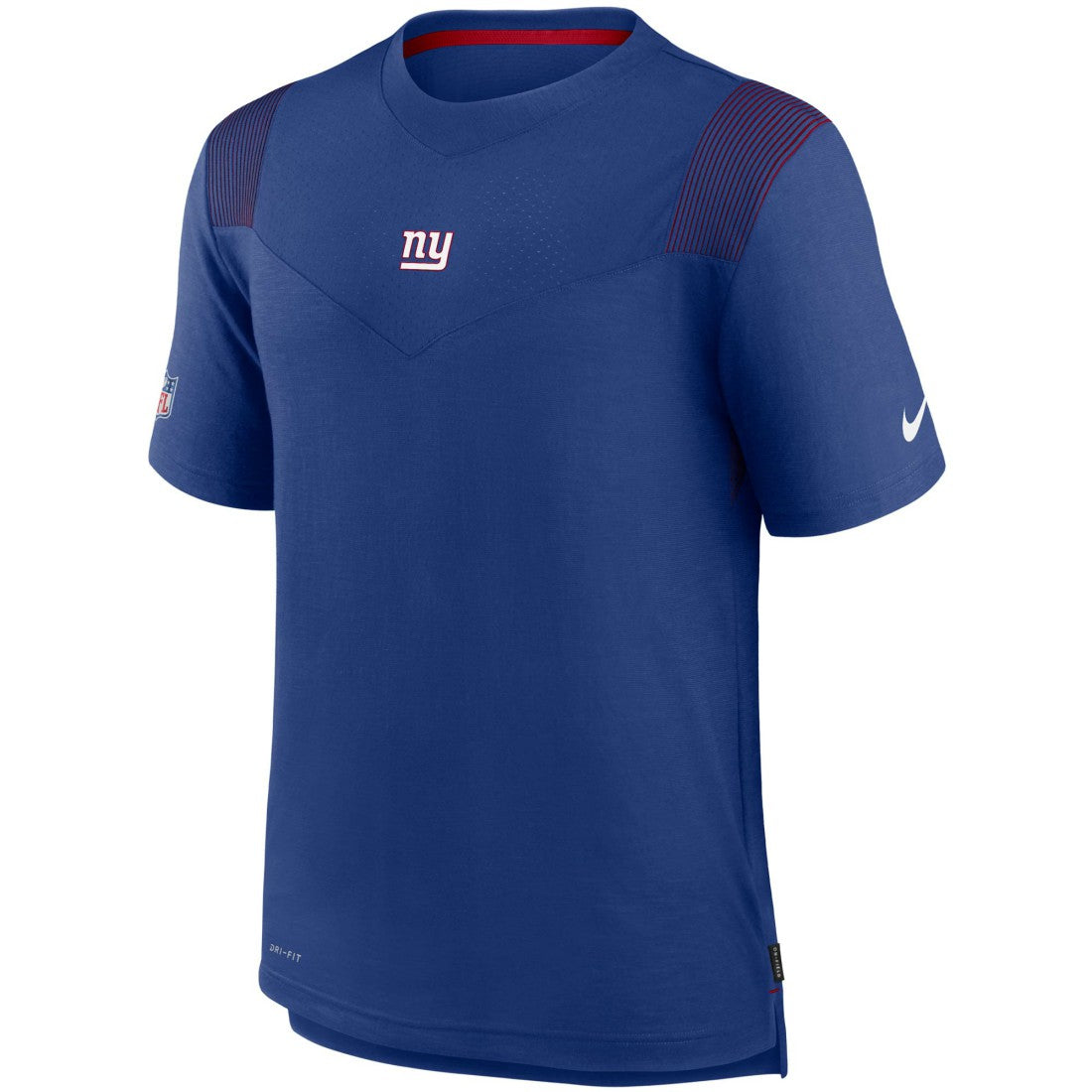 New York Giants Sideline Player UV Performance T-Shirt Royal