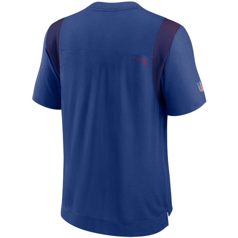 New York Giants Sideline Player UV Performance T-Shirt Royal
