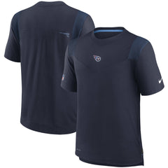 Tennessee Titans Sideline Player UV Performance T-Shirt Navy
