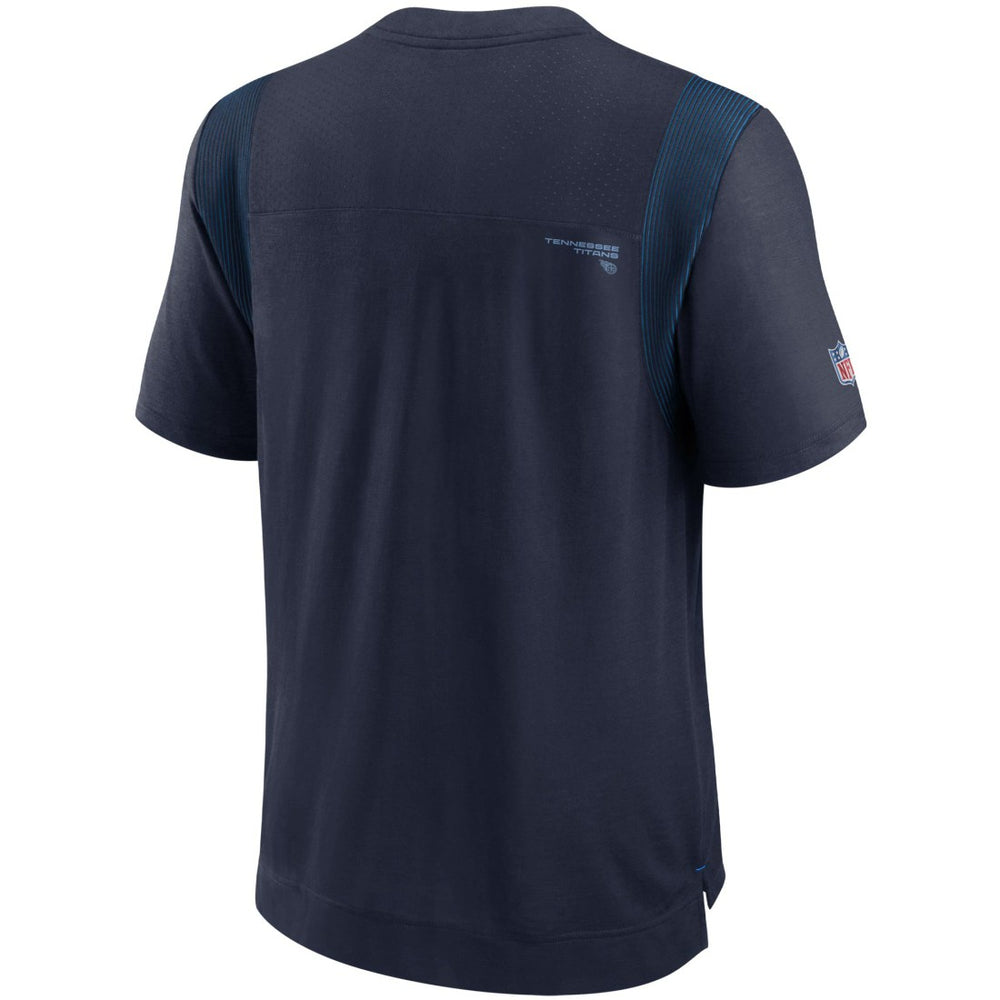 Tennessee Titans Sideline Player UV Performance T-Shirt Navy