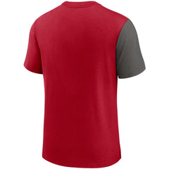 Tampa Bay Buccaneers Pop Performance T-Shirt Red/Pewter