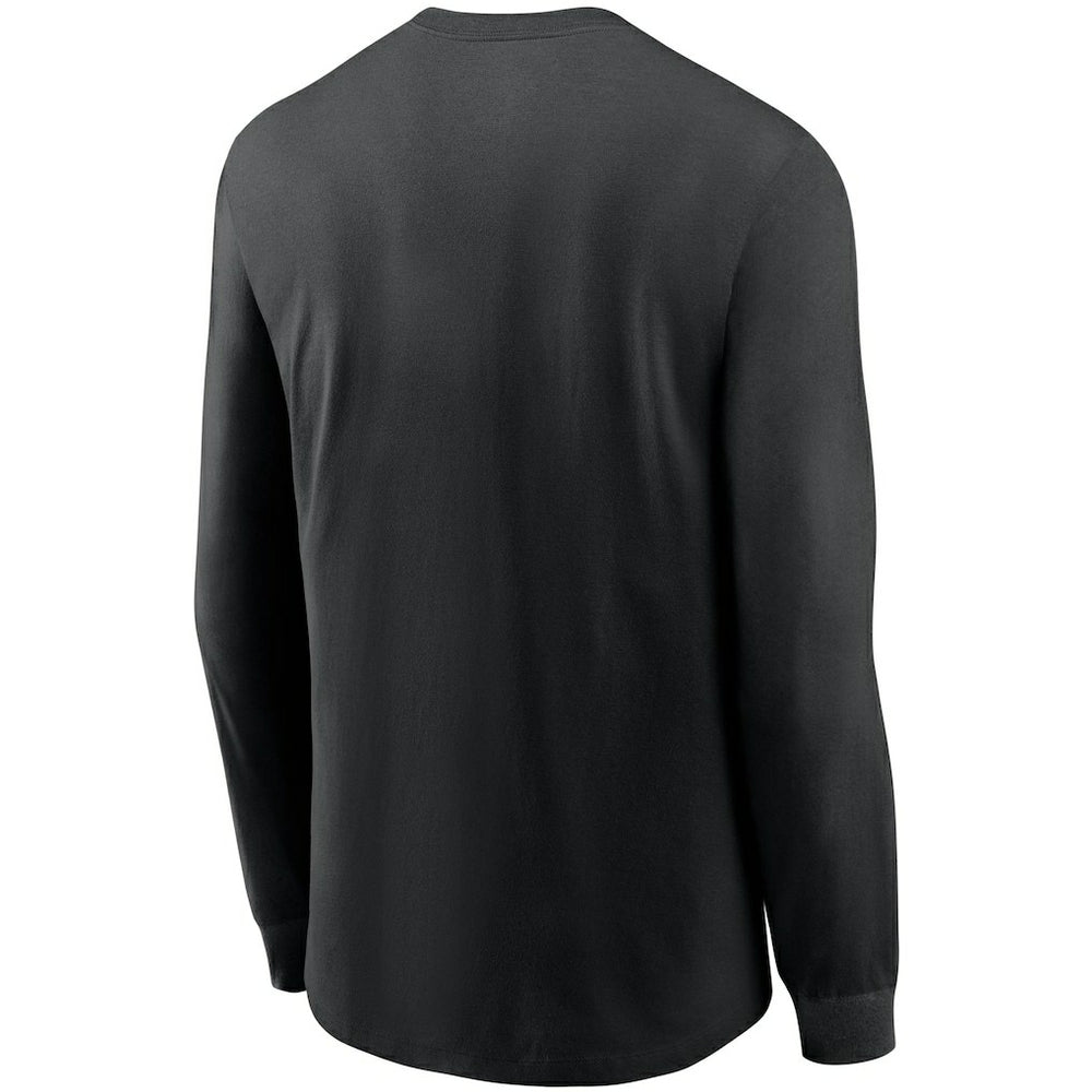 New Orleans Saints Primary Logo Long Sleeve T-Shirt Black