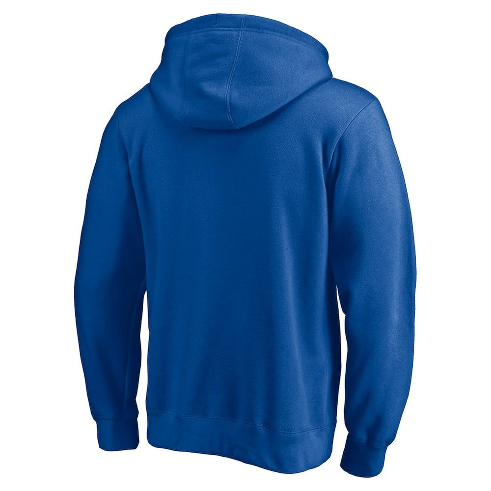 Dallas Mavericks Post Up Hometown Collection Fitted Pullover Hoodie Blue