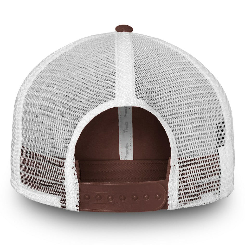 Cleveland Browns Fundamental Trucker Unstructured Adjustable Hat Brown/White