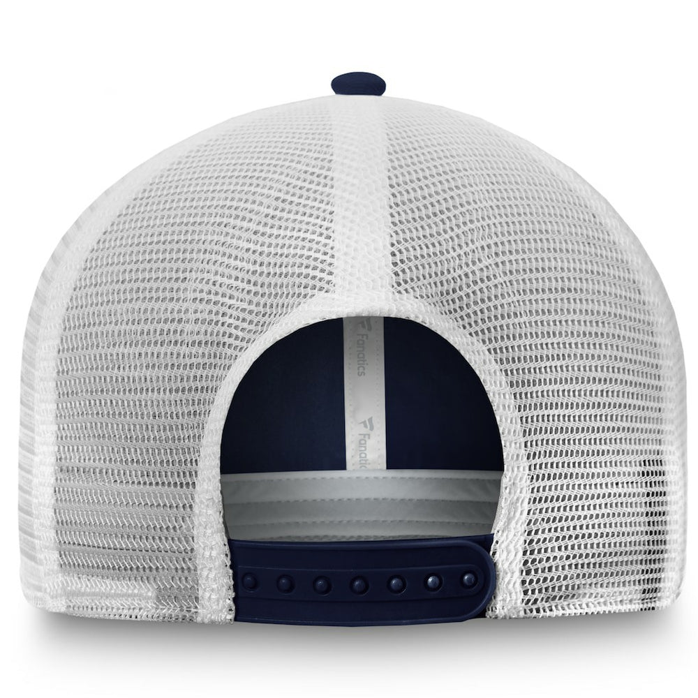 Dallas Cowboys Fundamental Trucker Unstructured Adjustable Hat Navy/White