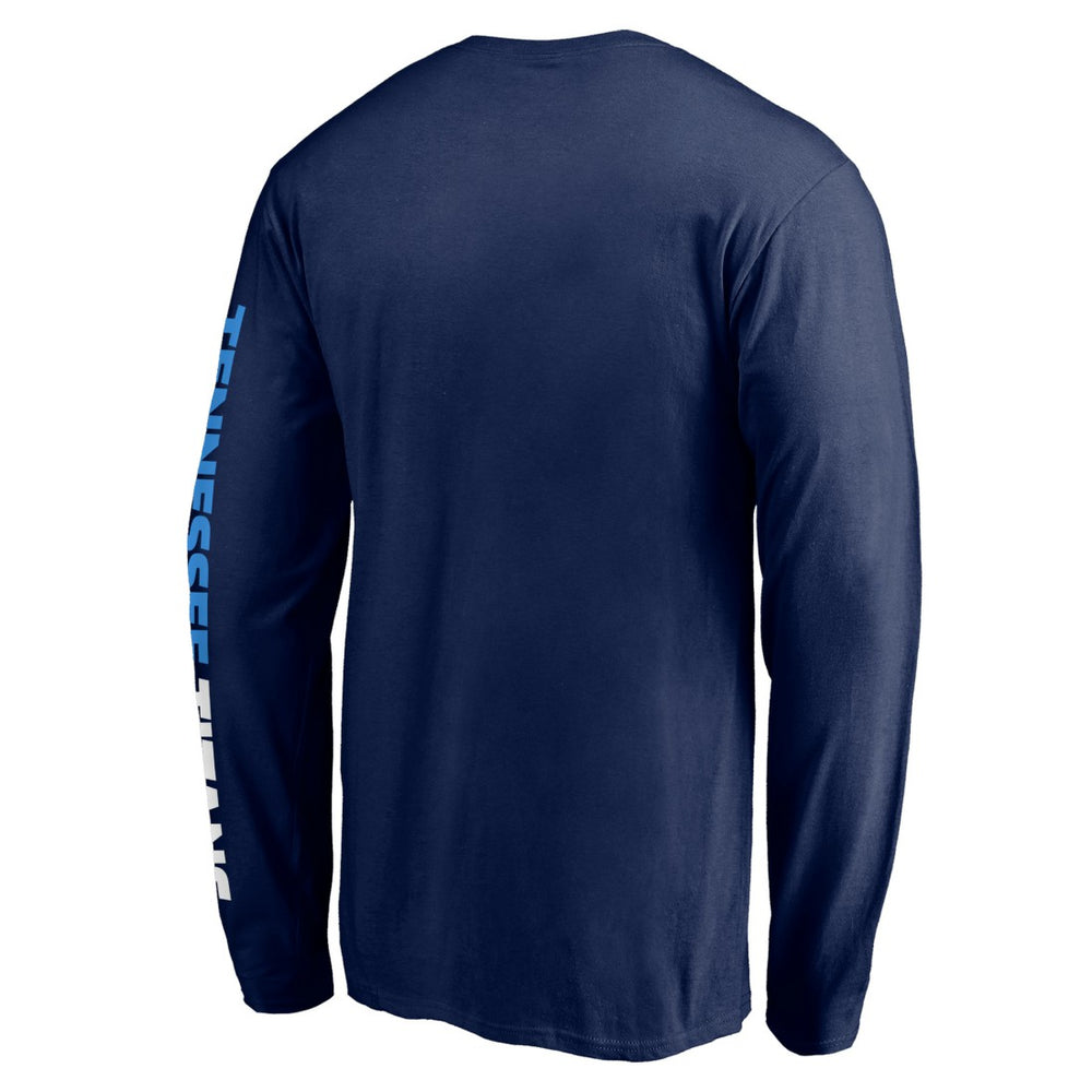 Tennessee Titans Front Runner Long Sleeve T-Shirt Navy