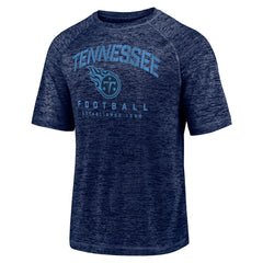 Tennessee Titans Shade Battle Ready Raglan Space-Dye T-Shirt Navy