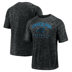 Carolina Panthers Shade Battle Ready Raglan Space-Dye T-Shirt Black
