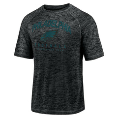 Philadelphia Eagles Shade Battle Ready Raglan Space-Dye T-Shirt Black