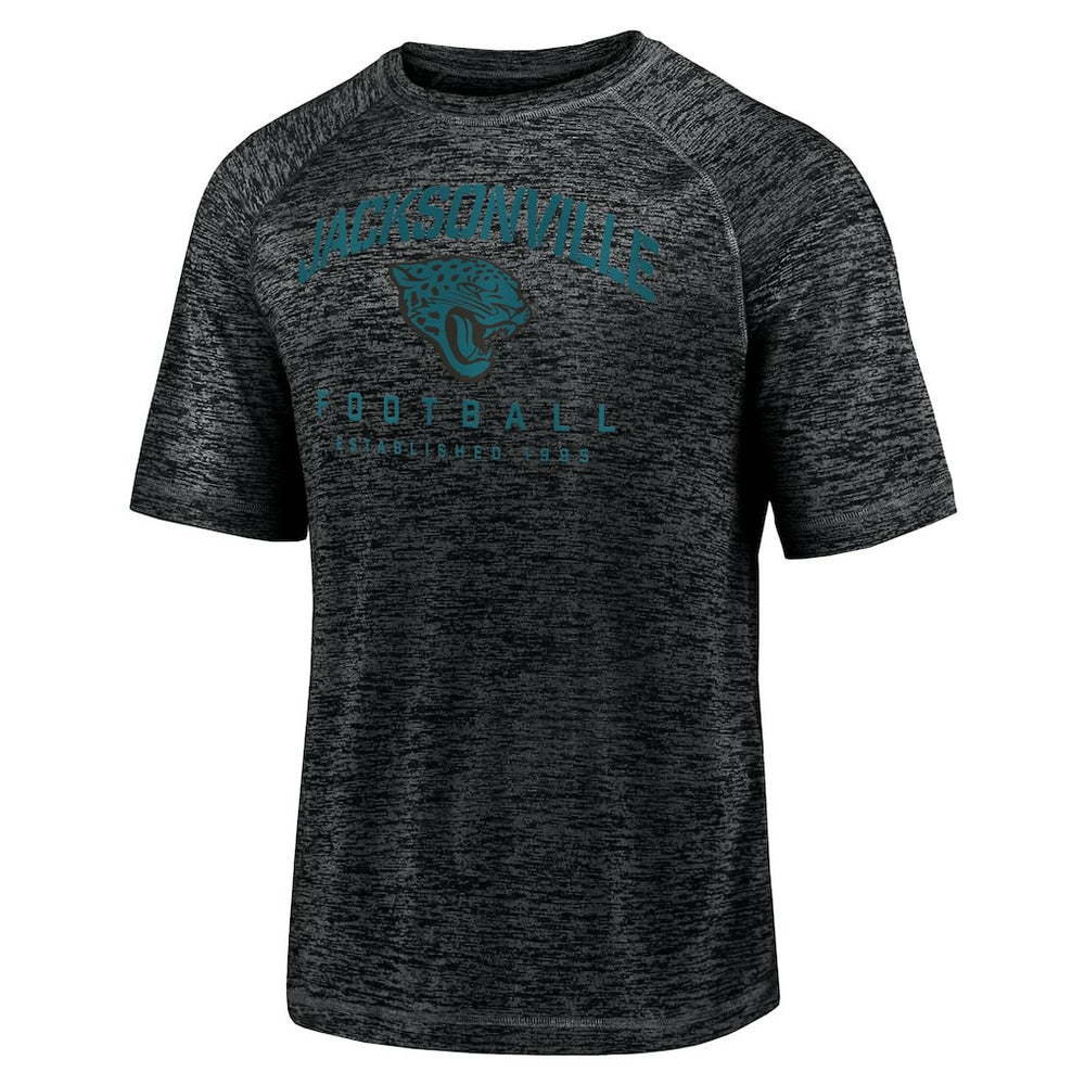 Jacksonville Jaguars Shade Battle Ready Raglan Space-Dye T-Shirt Black