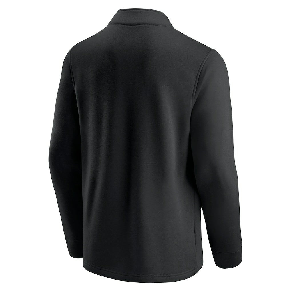 Las Vegas Raiders Block Party Quarter-Zip Jacket Black/Silver