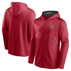 Tampa Bay Buccaneers Defender Full-Zip Hoodie Jacket Red