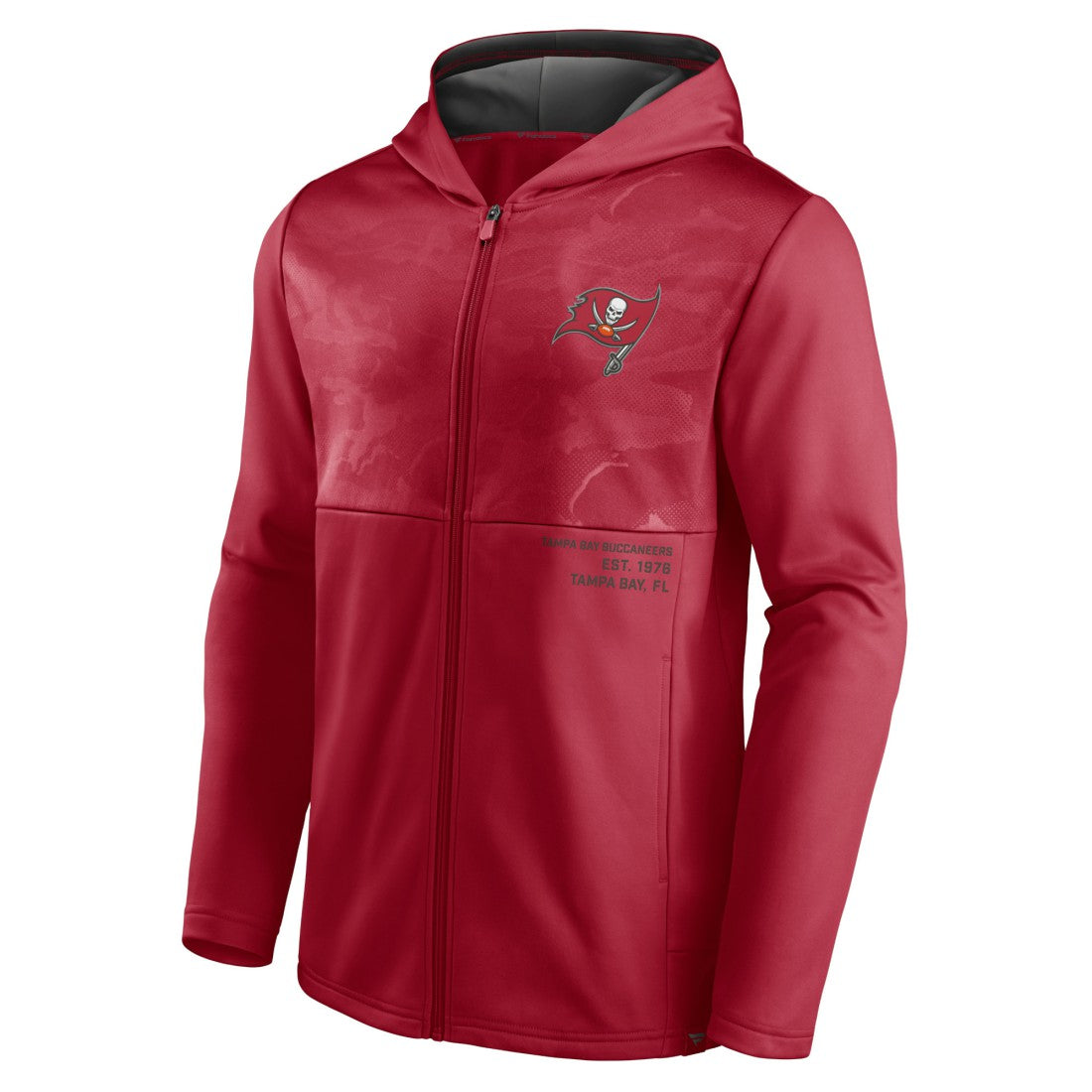 Tampa Bay Buccaneers Defender Full-Zip Hoodie Jacket Red