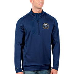NHL Buffalo Sabres Antigua Generation Quarter-Zip Pullover Jacket - Royal